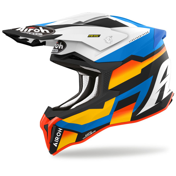 AIROH Airoh Strycker Glam Blue Matte Helmet